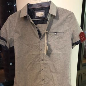 Craft + Flow button down t shirt